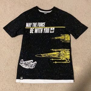 Boys Star Wars Tee Shirt Size L/10-12